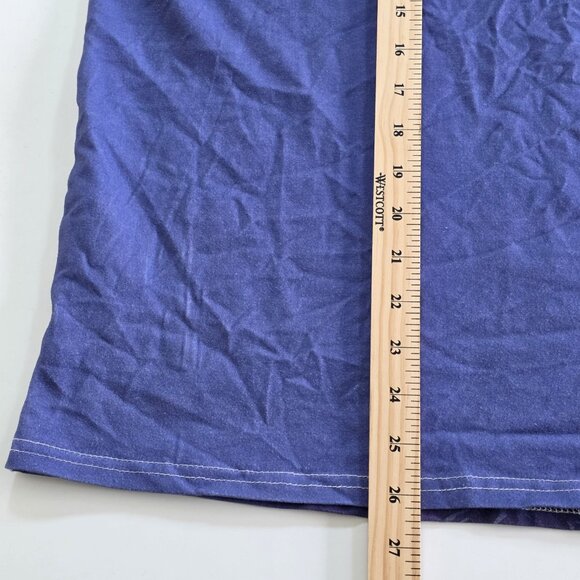 Punks Not Dead Tank Top Mens 2XL Purple Skull Graphic Biker Stretch Unbranded - Picture 6 of 10